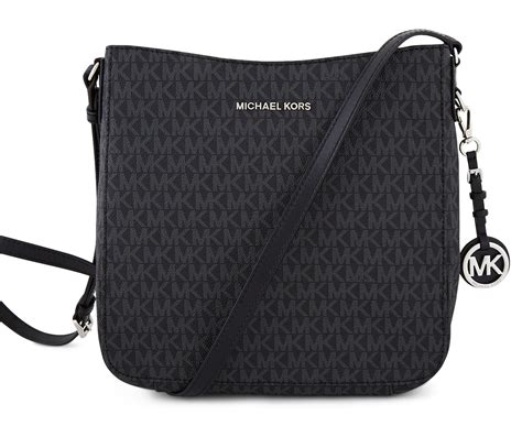 michael kors jet set travel large messenger black|mk jet set travel tote.